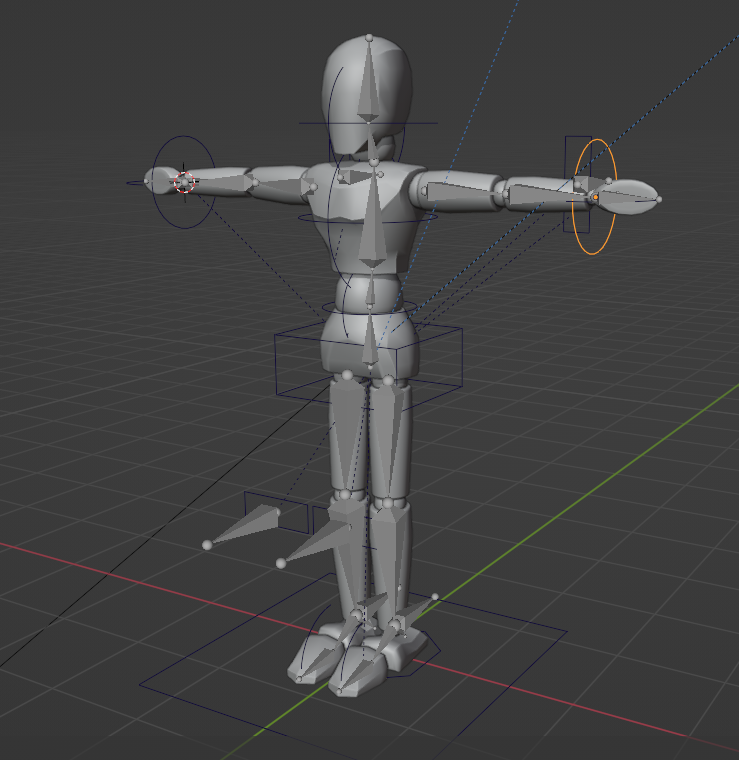 Drawing Poser with Simple IK Rig and Loomis Head for Artists preview image 2